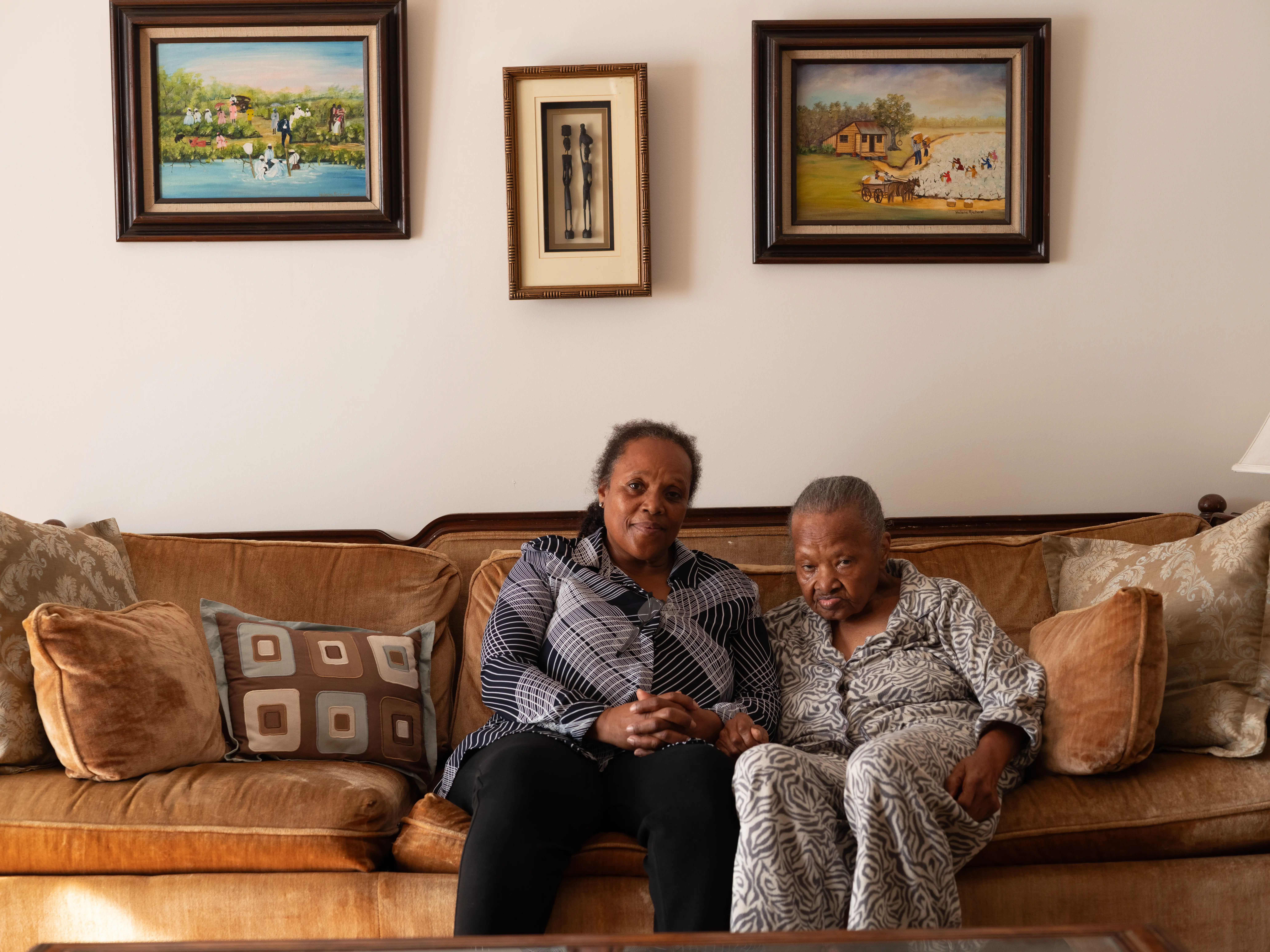 Michele Angela Brooks and Elaine Brooks