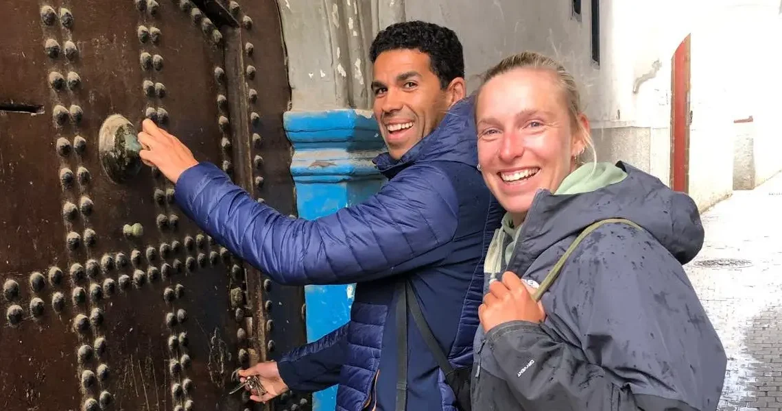 I fell for my surf instructor in Morocco. We got married and turned an abandoned riad into a hotel.