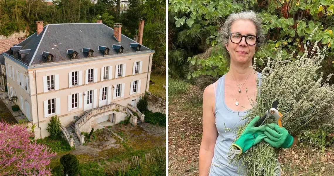 At 56, I bought a chateau in France. I never imagined I’d spend my midlife creating my dream home and business.