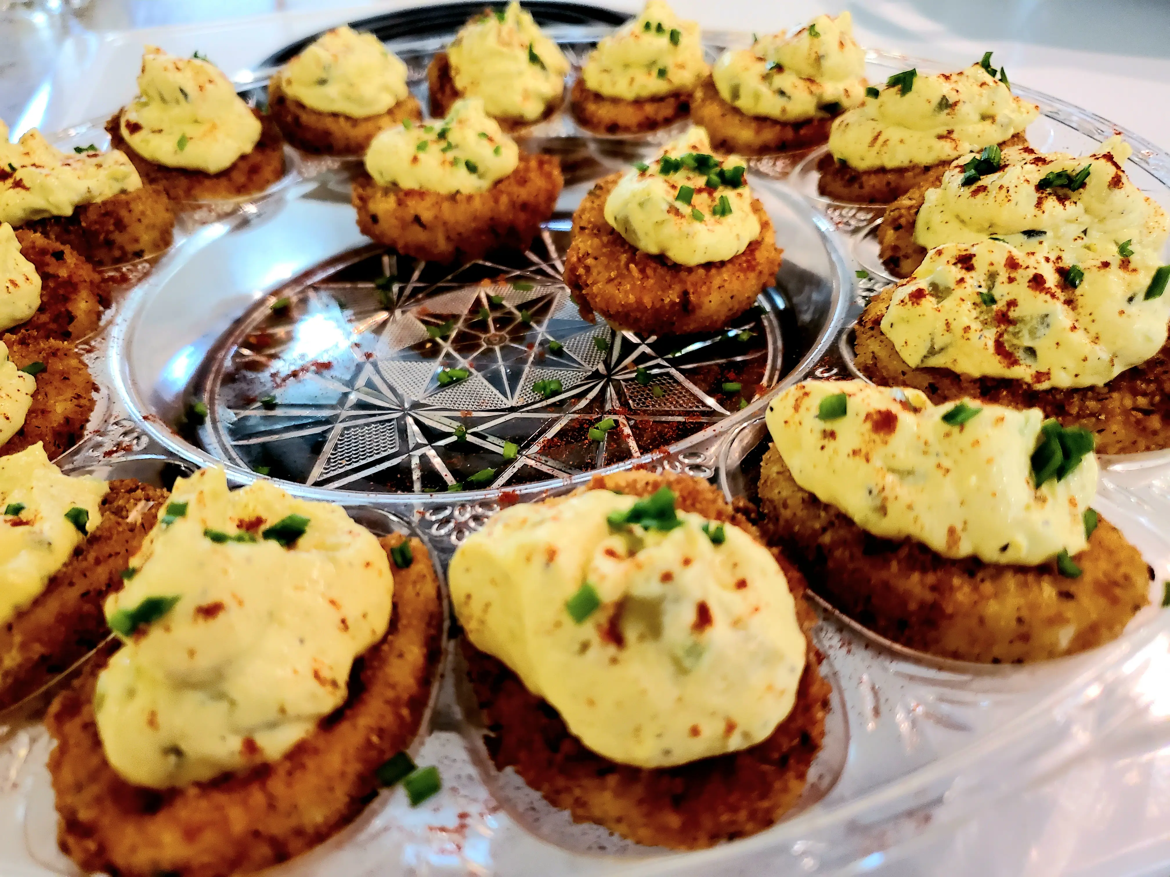 fried deviled eggs