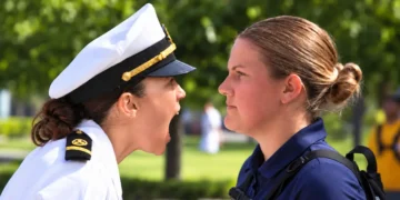 What new US Merchant Marine Academy plebes go through on day one