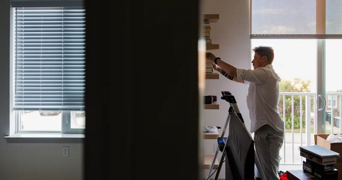 More and more middle-income Americans are struggling to make rent
