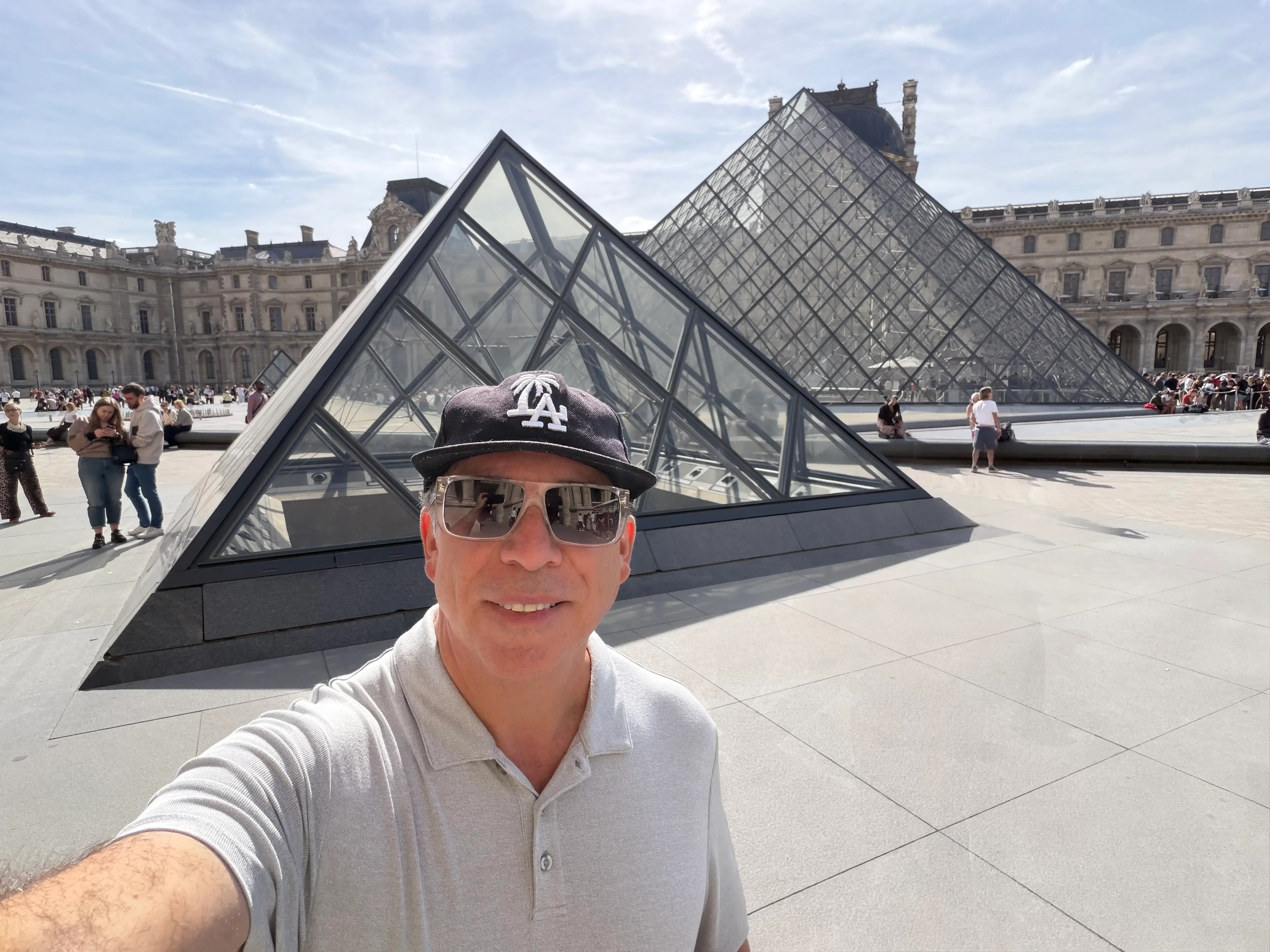 Jay Eskenazi, who used Meta's Muse to help plan is European trip, is pictured.