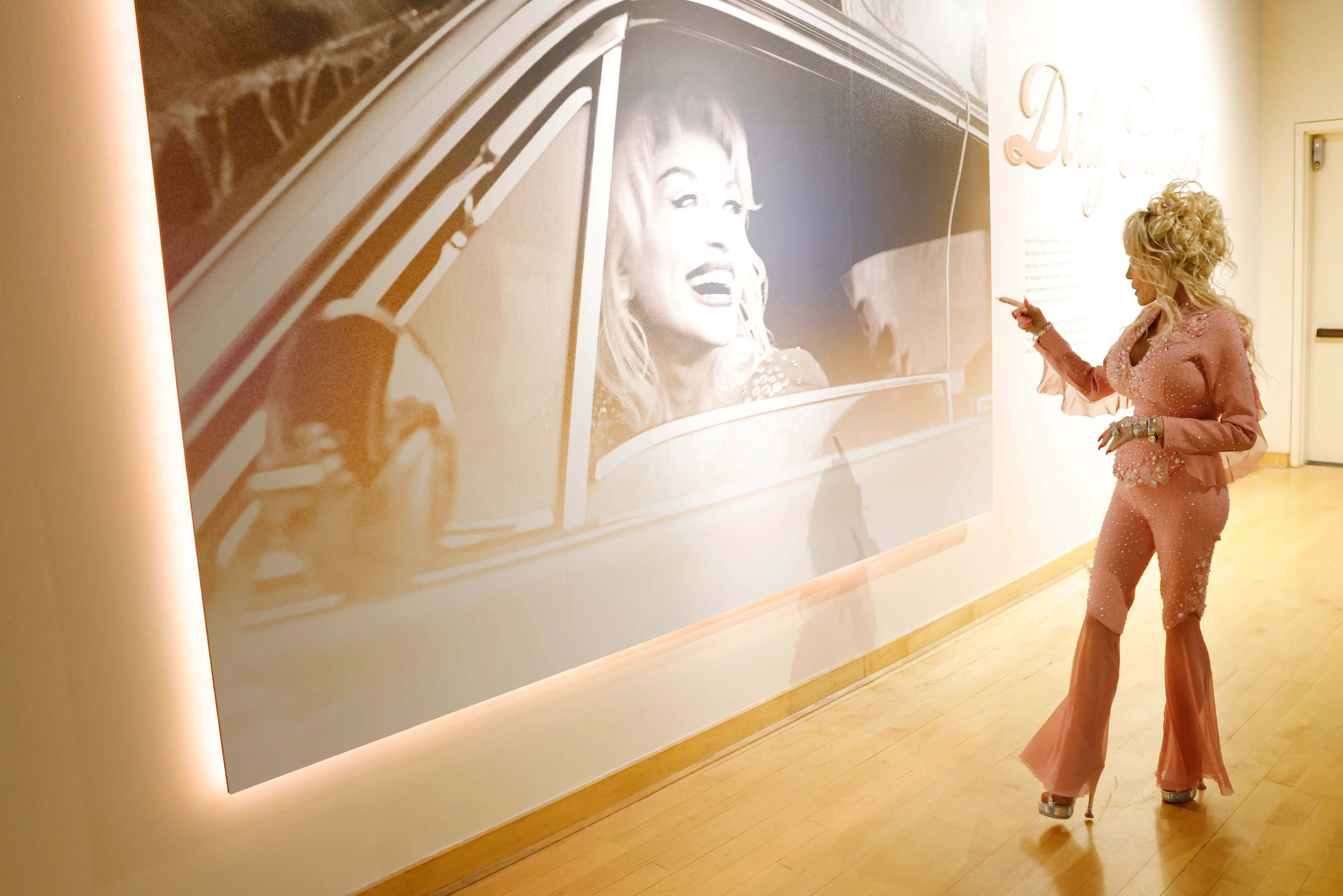 Dolly Parton attends the opening of Country Music Hall of Fame® and Museum's new exhibit 'Dolly Parton: Journey of a Seeker' at Country Music Hall of Fame and Museum on May 19, 2025 in Nashville, Tennessee.