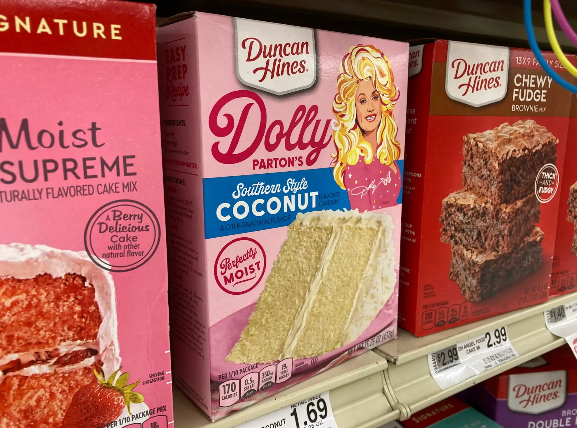 dolly parton duncan hines mix
