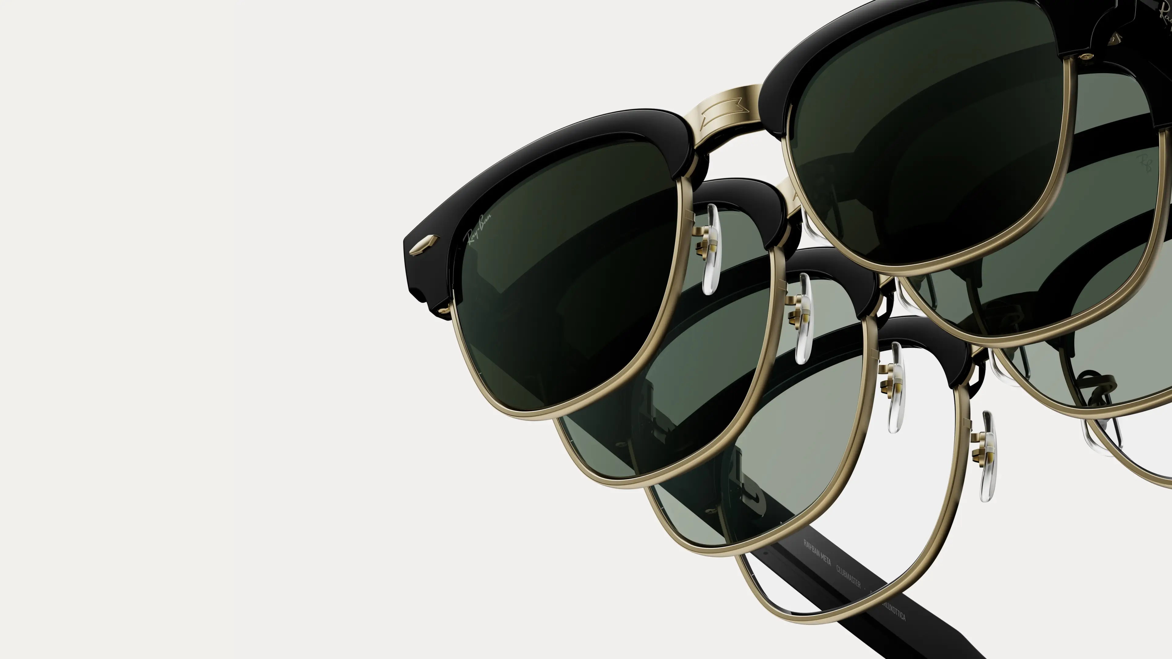 meta ray ban clubmaster style