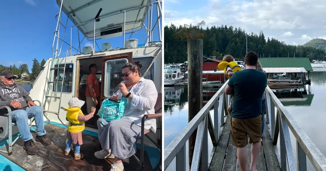 My husband has been going on the same family trip every year since he was a baby. Now, we get to bring our daughter.