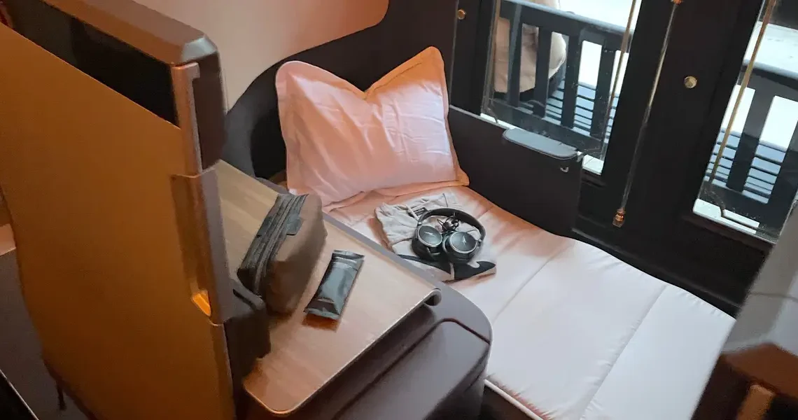 I got a sneak peek at Qantas’ new business class designed for the world’s longest flights. Here are the coolest perks.