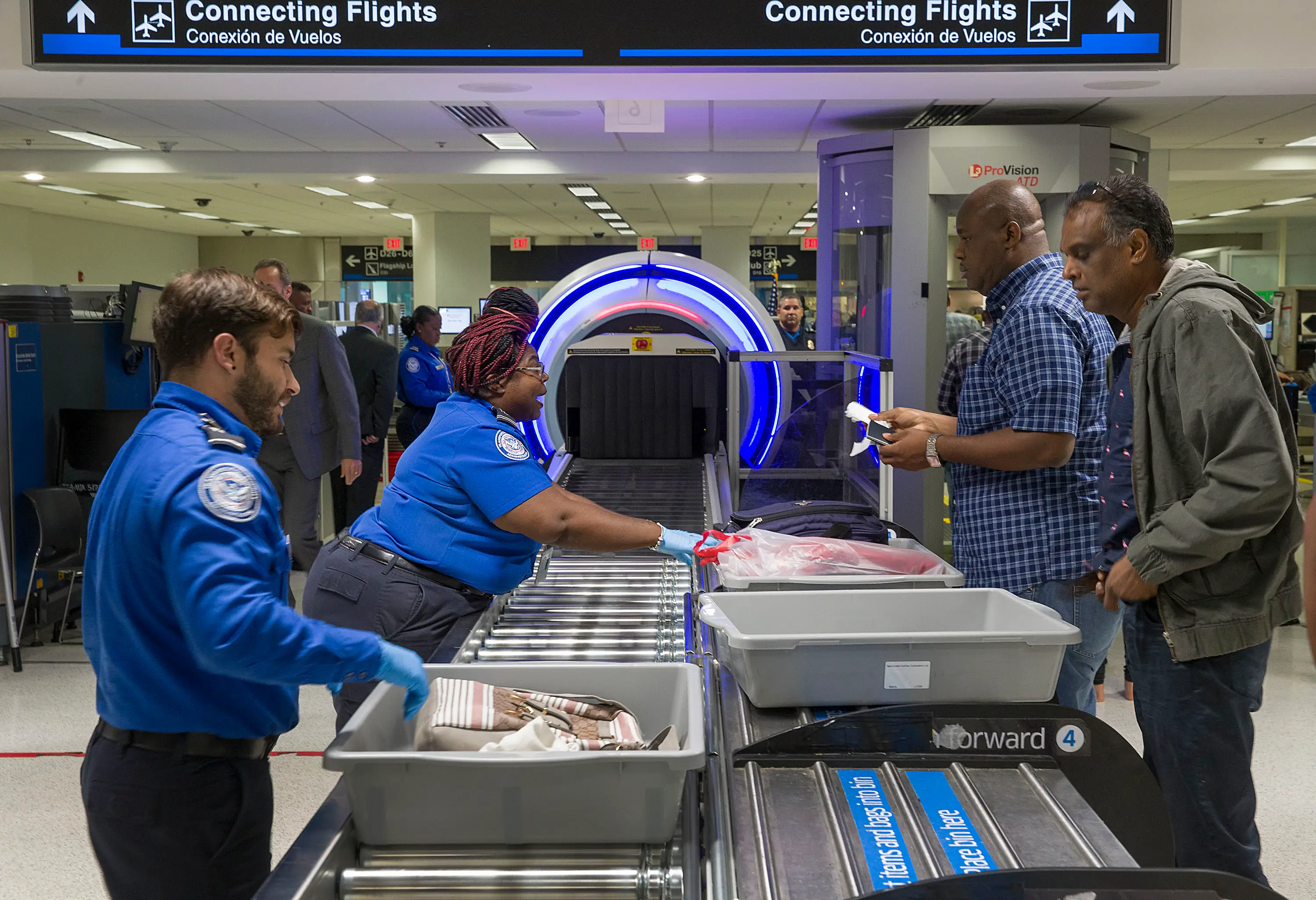 New TSA scanner.