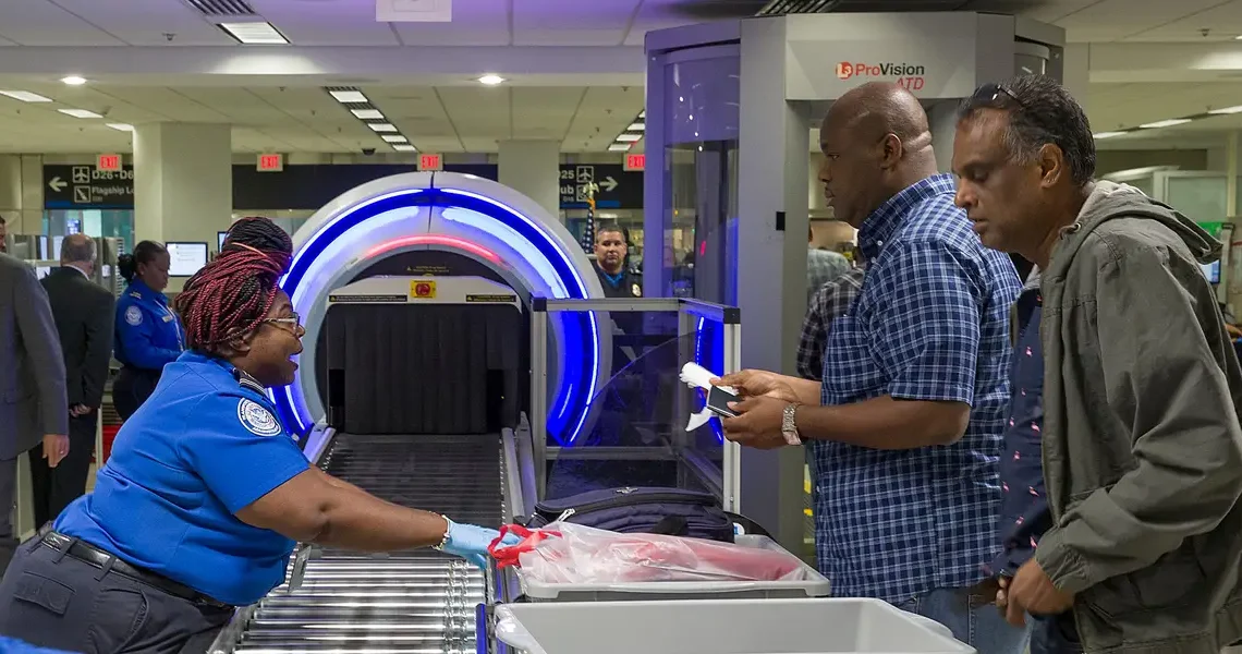 The new TSA security scanners are getting smaller. Your carry-on bags will be fine.