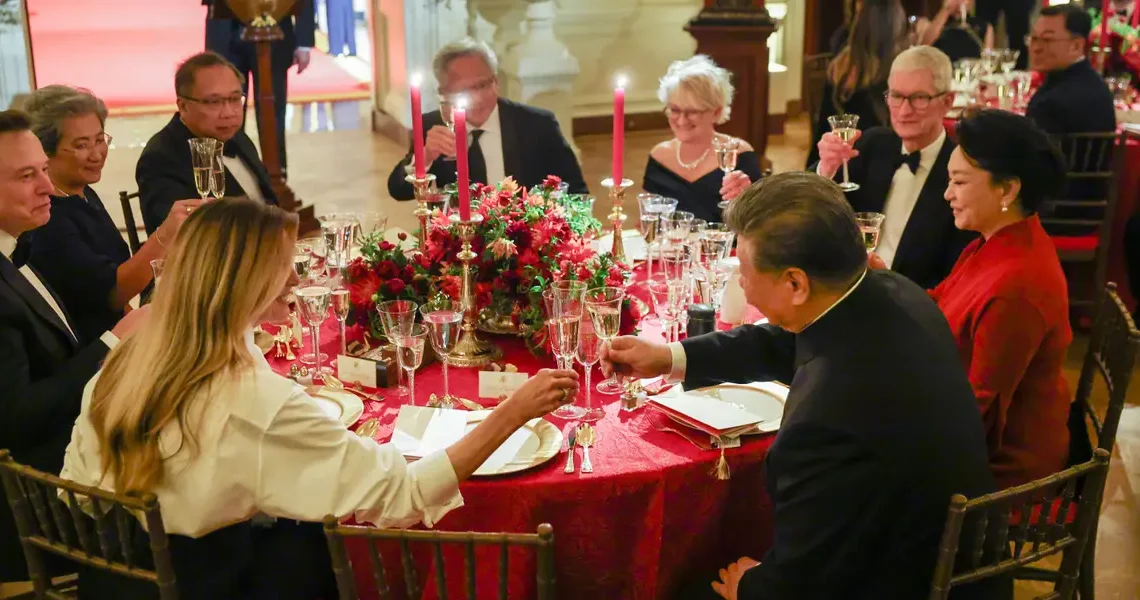 The who’s who in tech showed up for Trump’s glitzy White House dinner with China’s leader