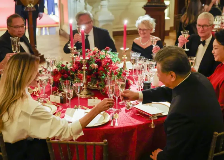The who’s who in tech showed up for Trump’s glitzy White House dinner with China’s leader