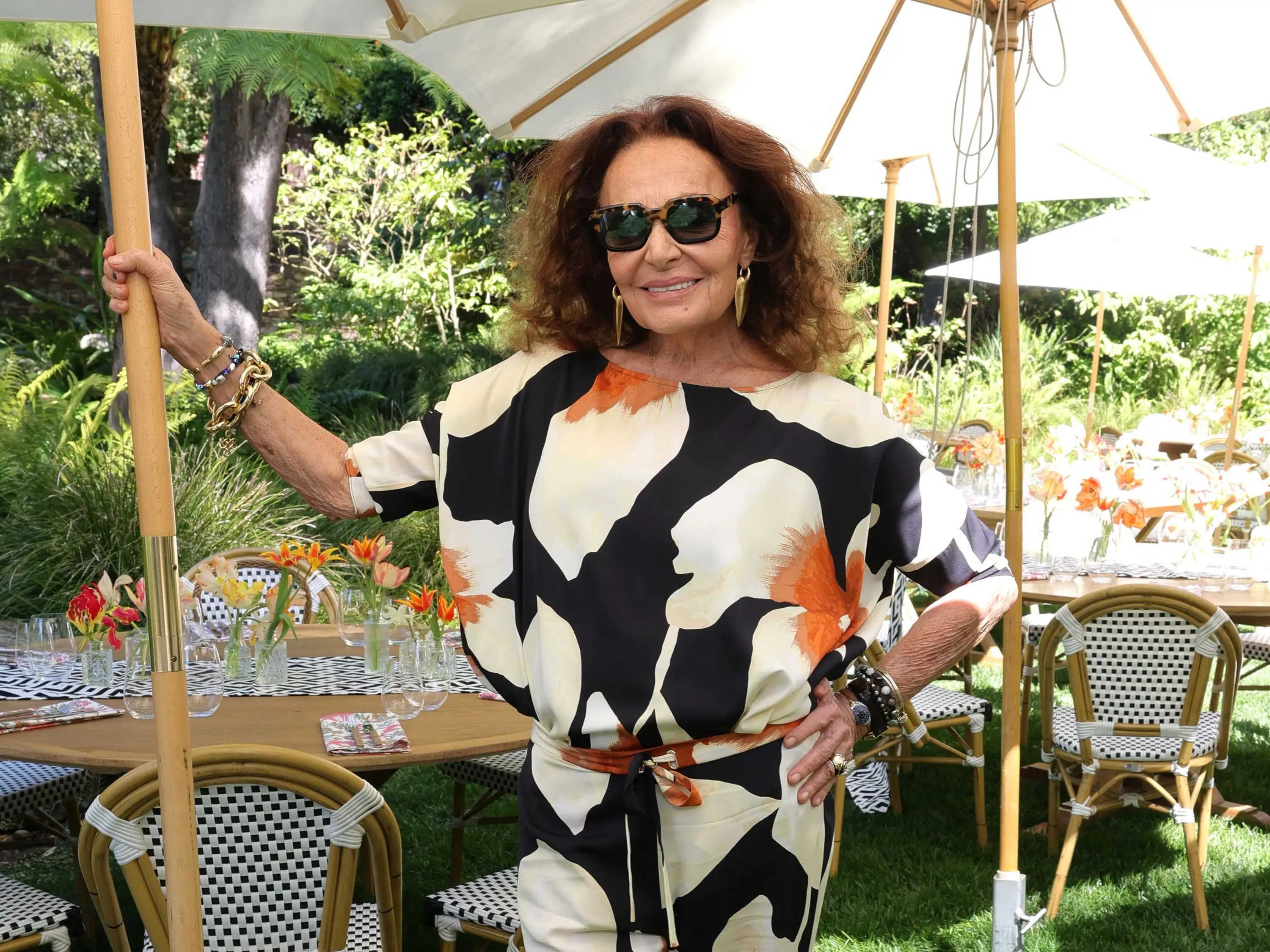 Diane Von Furstenberg.