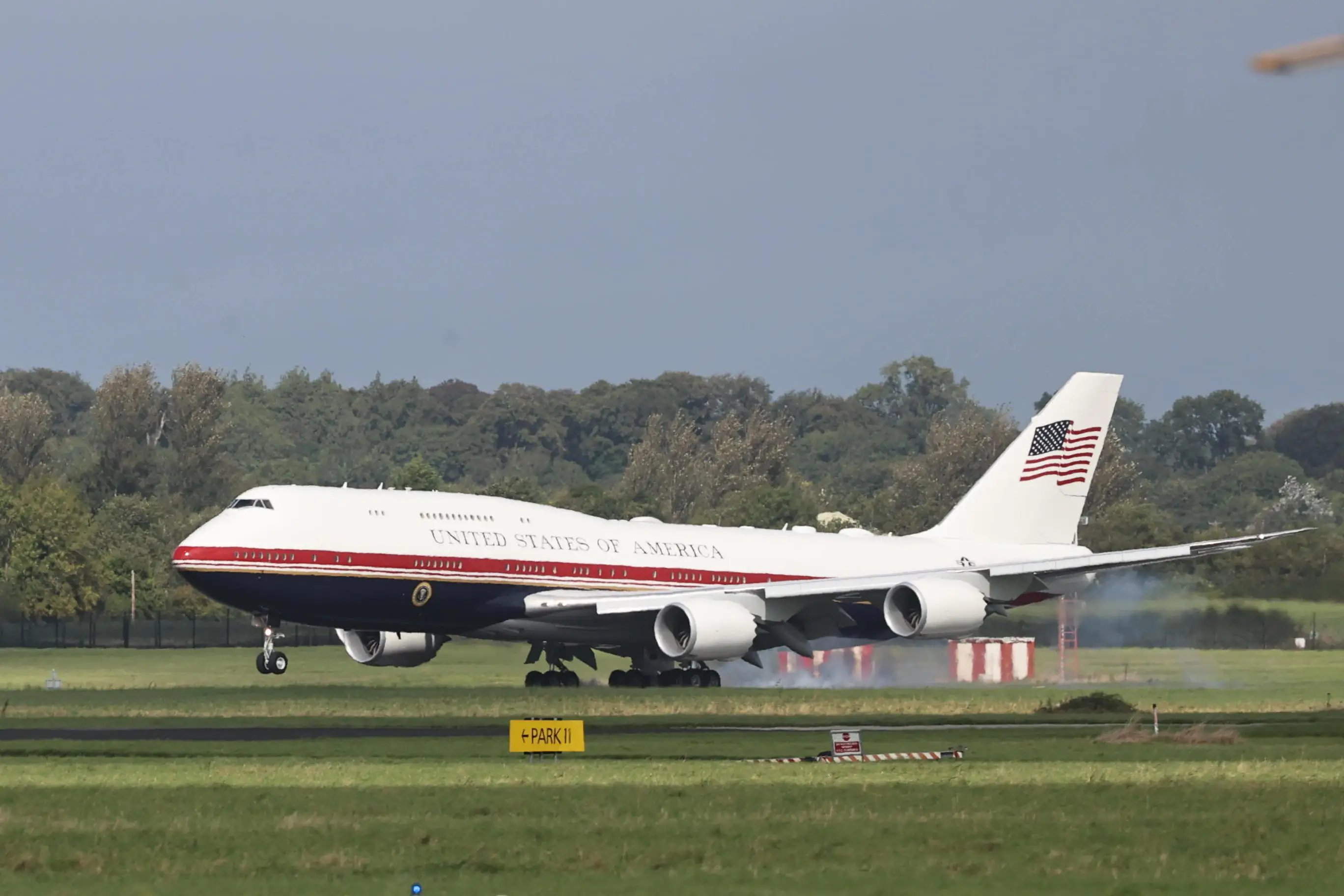 Donald Trump's new Air Force One plane.