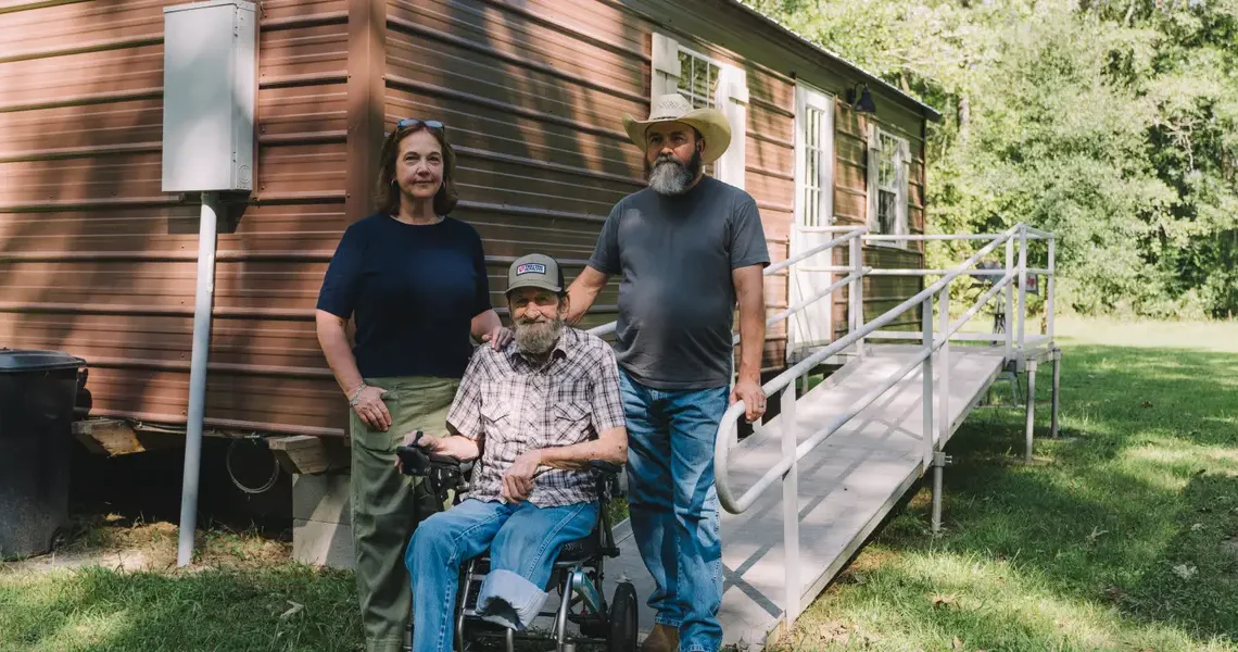 They couldn’t afford nursing homes for their parents. They built them a tiny home instead.