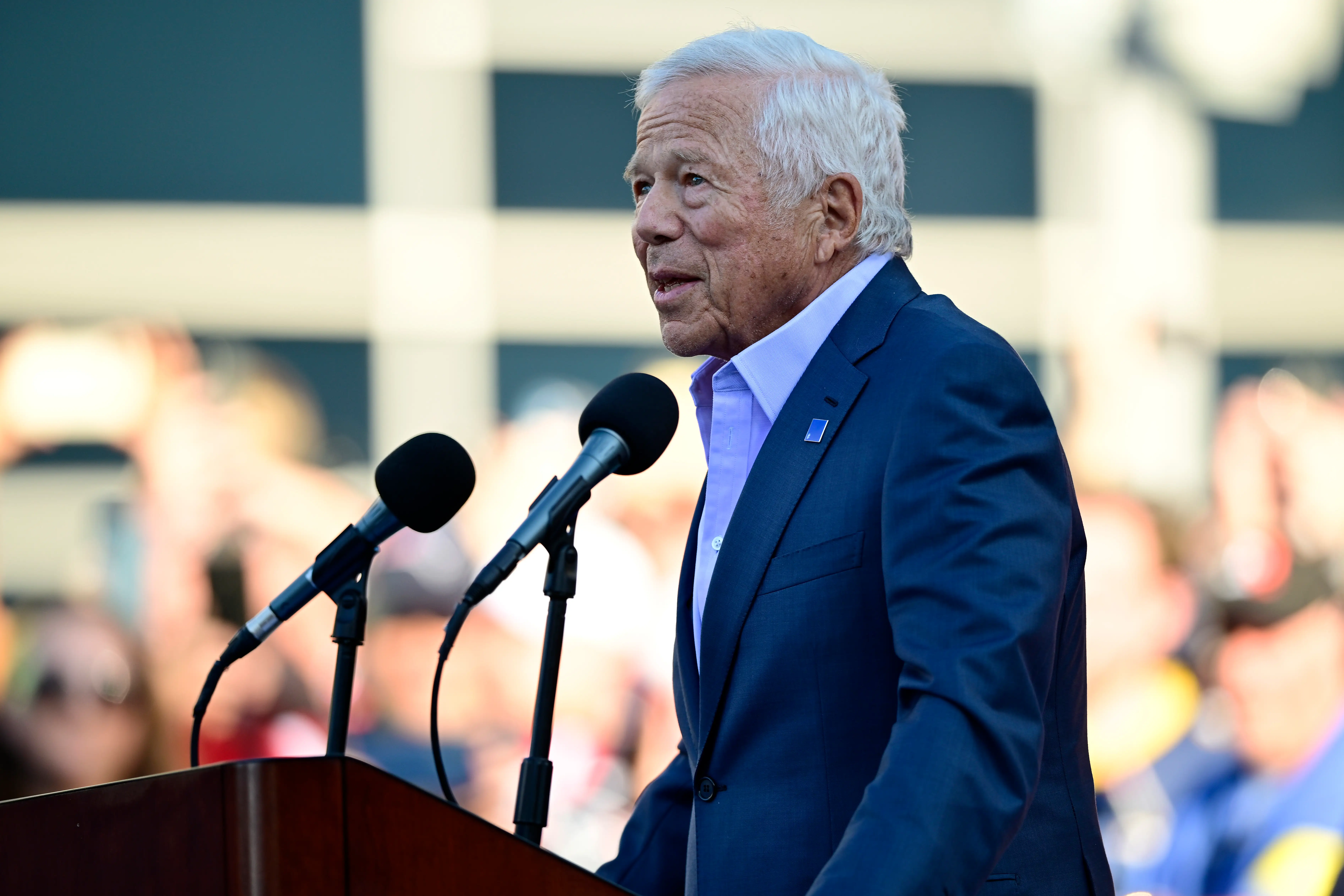 Robert Kraft owns Gillette Stadium.