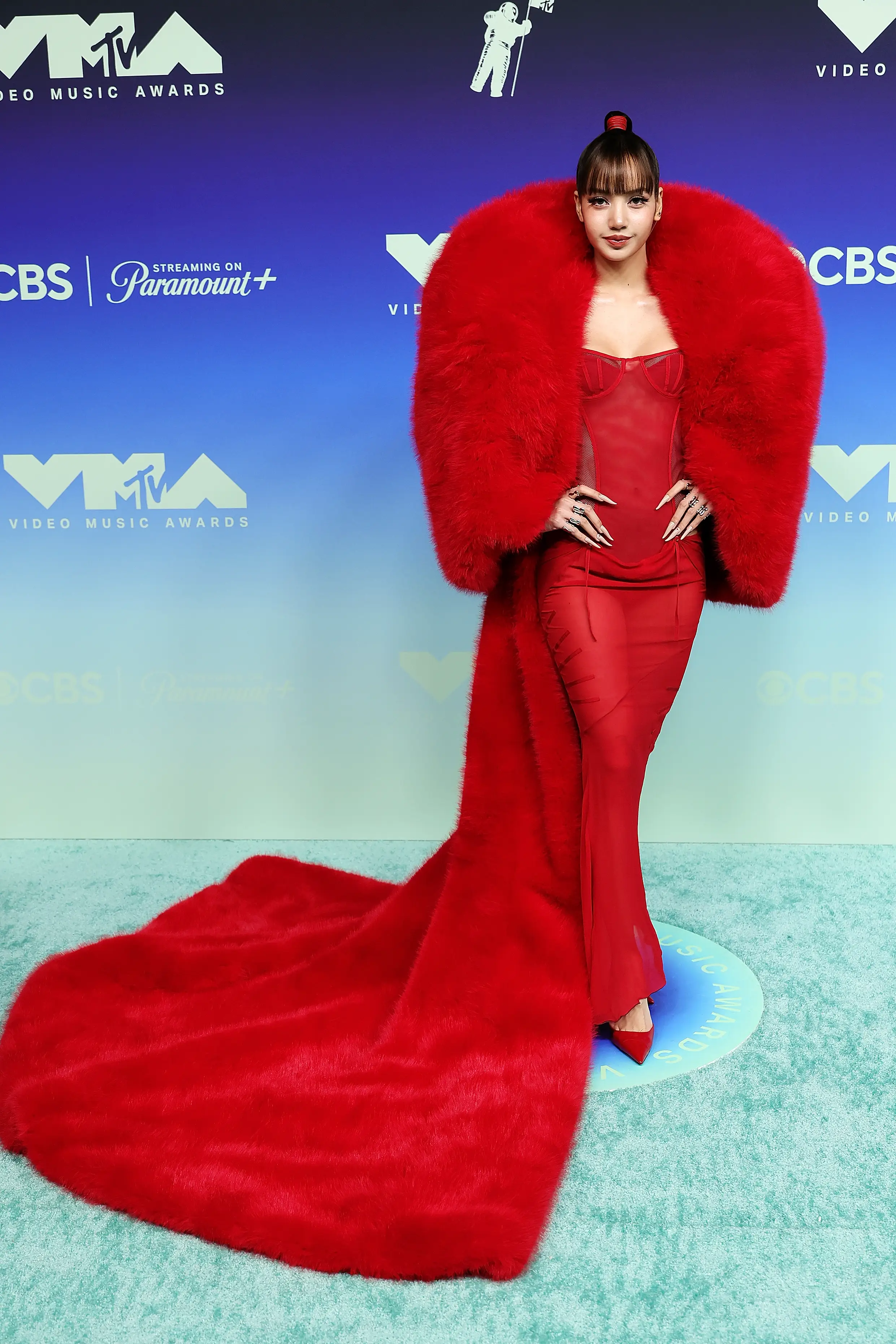 LISA attends the MTV Video Music Awards in September 2026.