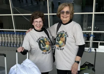 We’re best friends in our 80s. We’ve traveled to 53 countries together — and have no plans of stopping anytime soon.