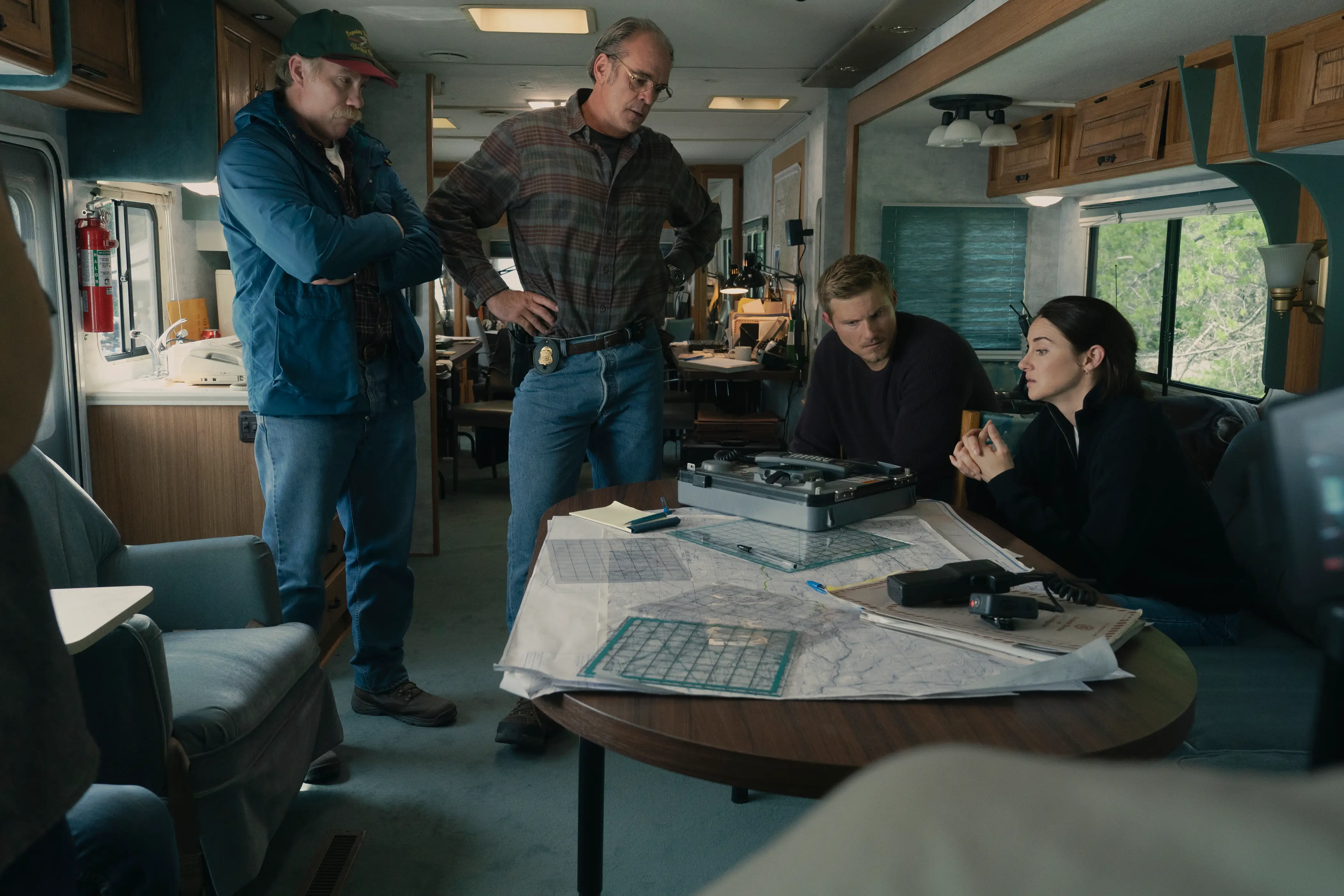 actors in camper in Unabomber movie