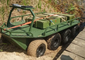 Ukraine’s battlefield supply robots have learned how to swim