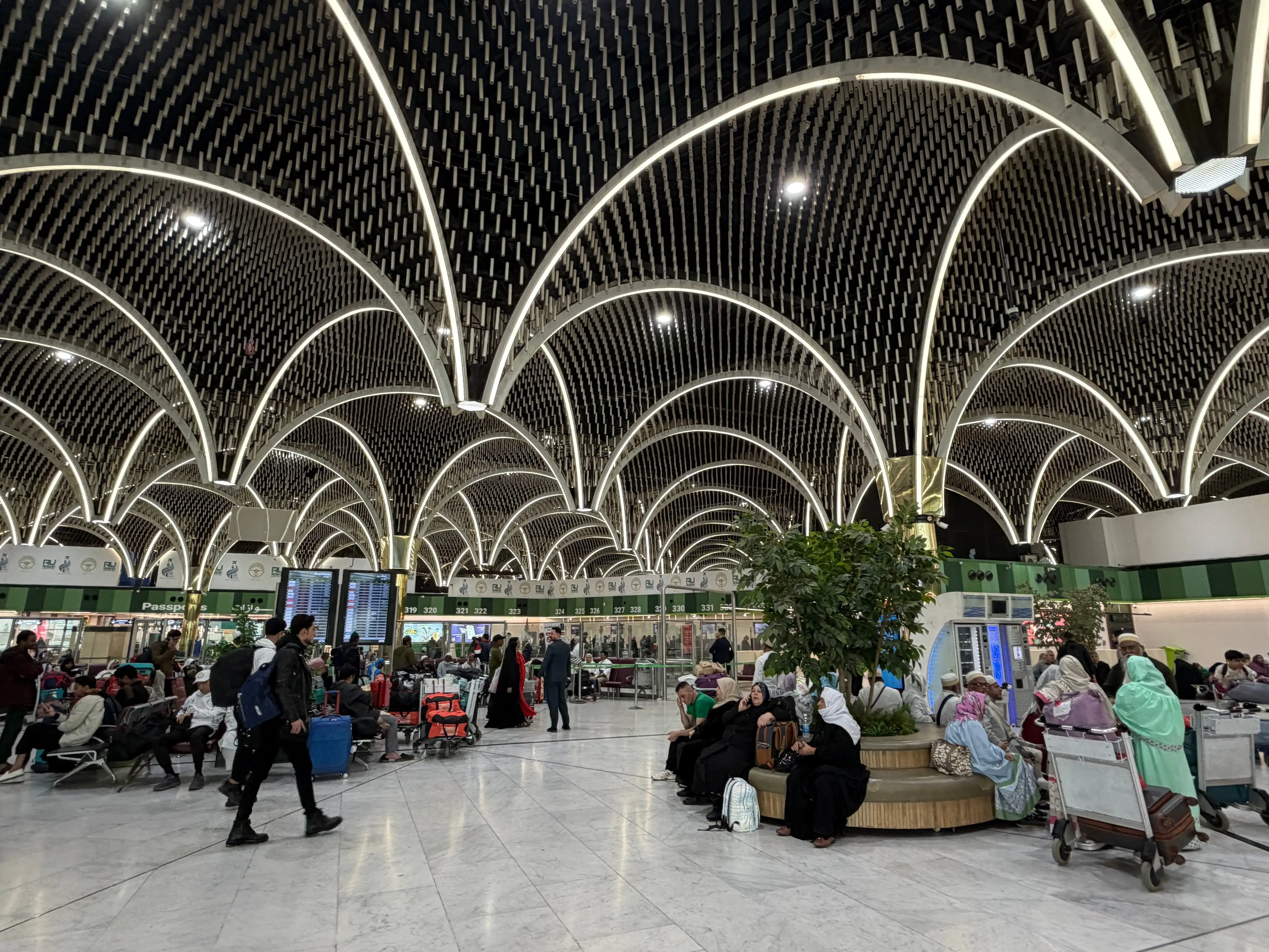 Baghdad airport.