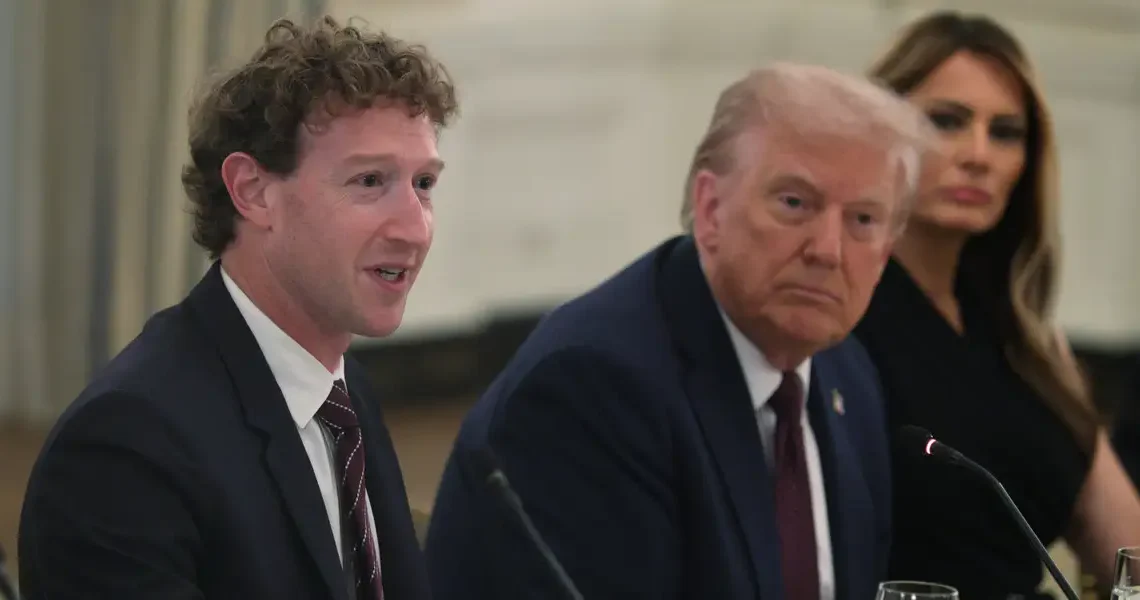 Trump revealed the seating chart for his big AI meeting. See who’s in — and who’s missing.