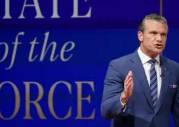 Pete Hegseth’s got a new vision for the military. It leans on drone swarms, chaplains, and tech leaders like Elon Musk and Palmer Luckey.