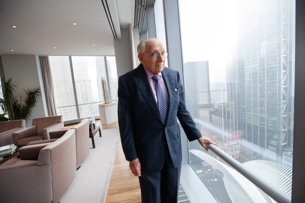 The delay in building it traces back two decades, to a five-year insurance battle Larry Silverstein fought after buying the Twin Towers lease for $3.2 billion in 2001, plus a tangle of bureaucracy involving 19 government agencies with oversight of the site.