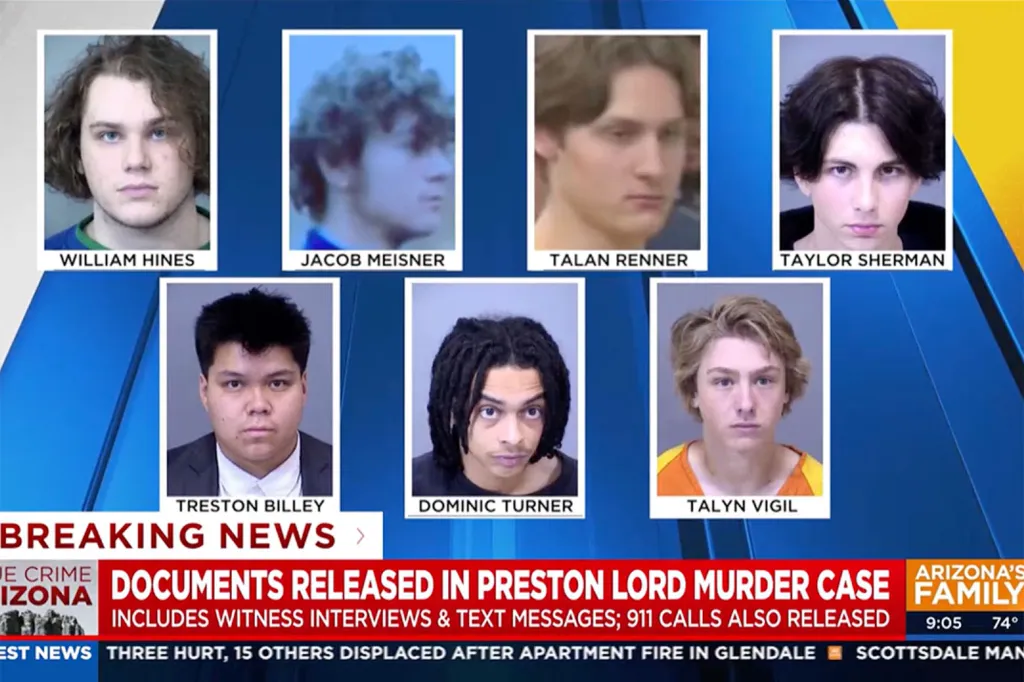 Vigil was among seven teens arrested in connection to Lord's death. Treston Billey, William 