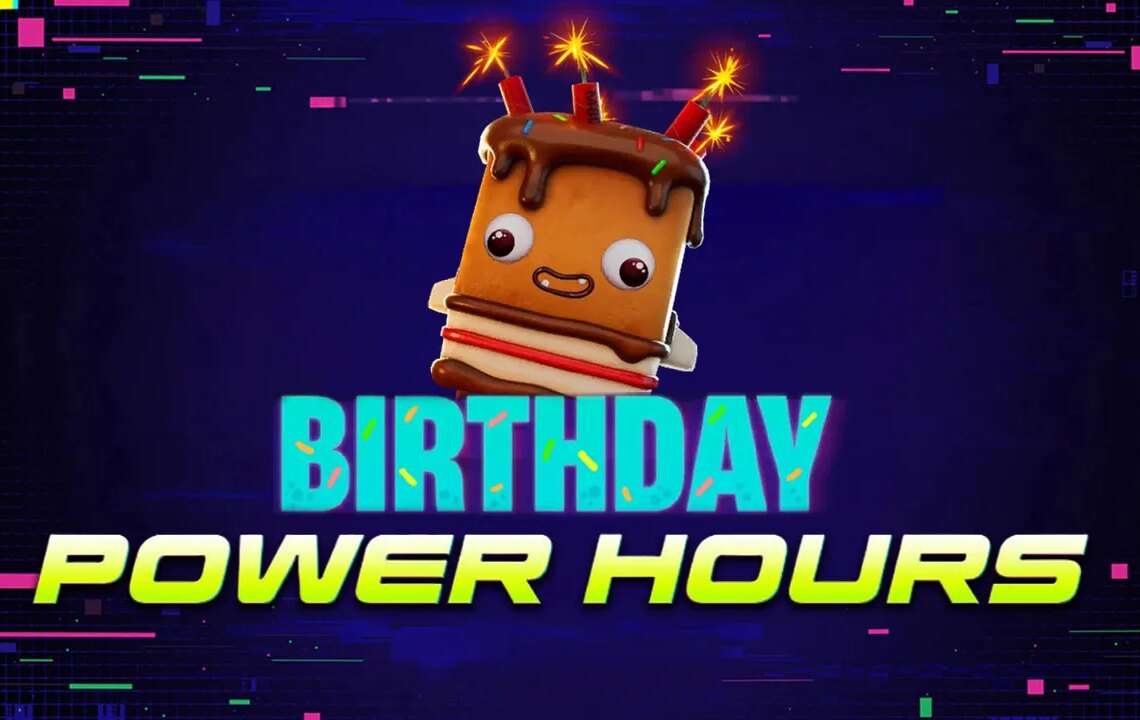 Fortnite Power Hour Today: Start Time and All Birthday Sprites