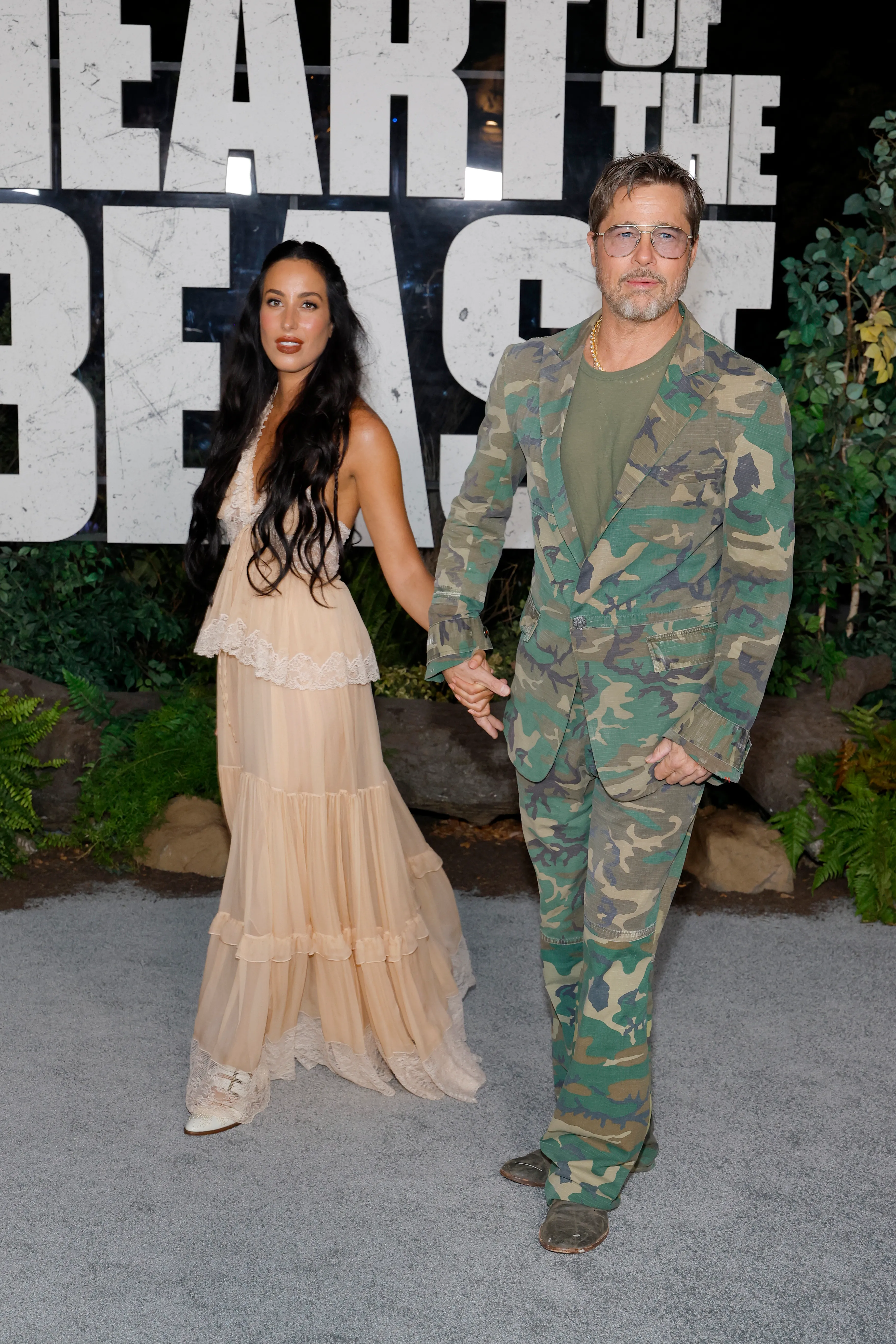 Paramount Pictures' Brad Pitt and Ines de Ramon at the