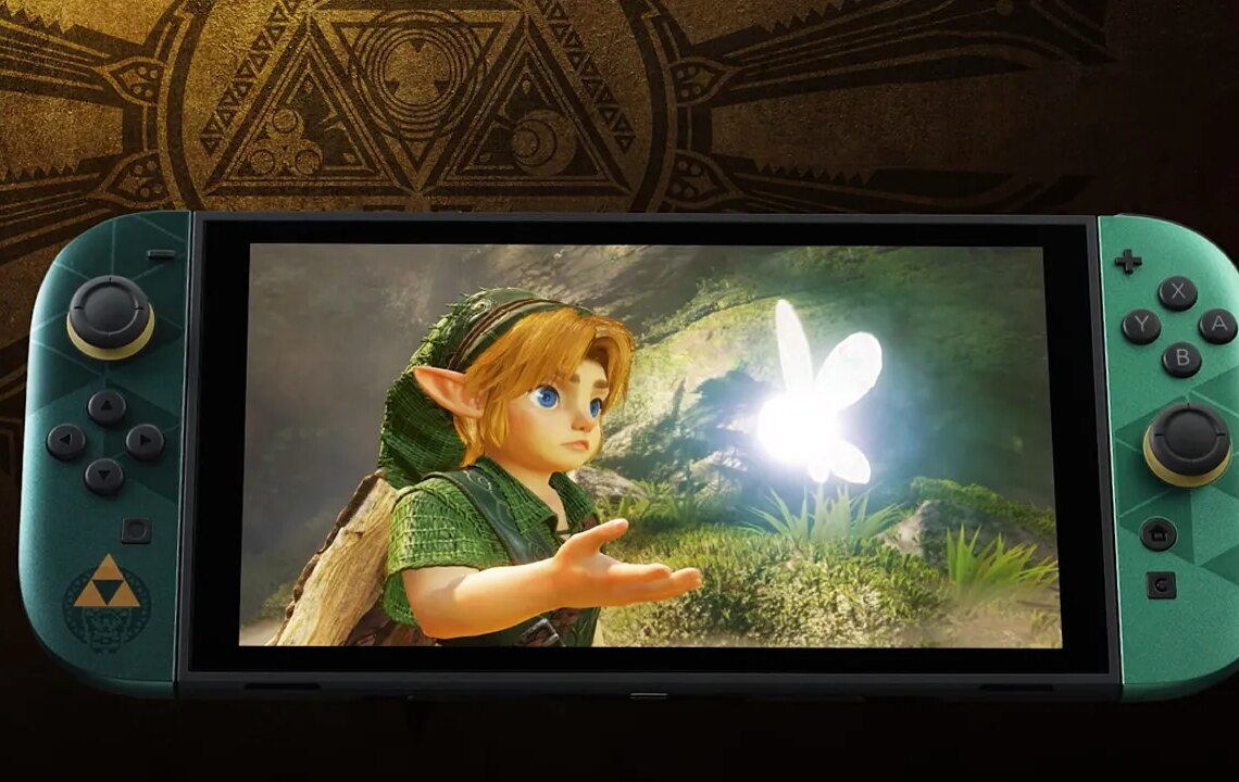 New Zelda 40th Anniversary Switch 2 Photos Show Off Console Design
