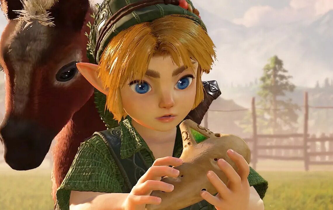 Nintendo Reveals New Zelda Ocarina of Time Remake Artwork