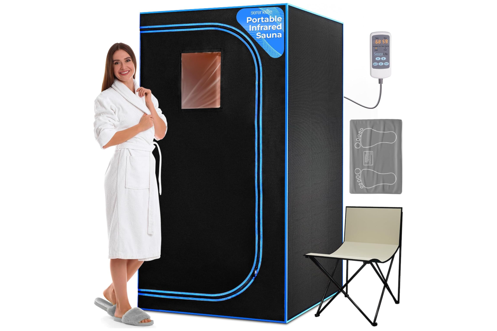 SereneLife Portable Full Size Infrared Home Sauna