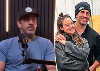 Aaron Rodgers claims ex-fiancée Shailene Woodley asked to sleep with someone else post-proposal