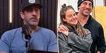 Aaron Rodgers claims ex-fiancée Shailene Woodley asked to sleep with someone else post-proposal