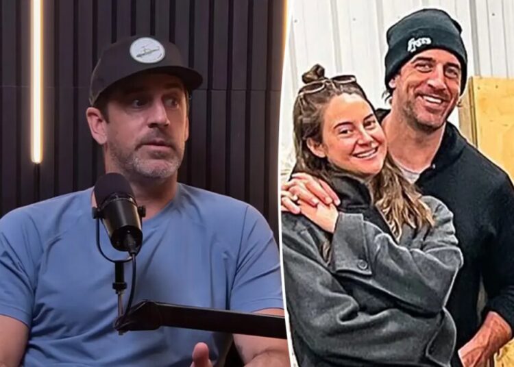 Aaron Rodgers claims ex-fiancée Shailene Woodley asked to sleep with someone else post-proposal