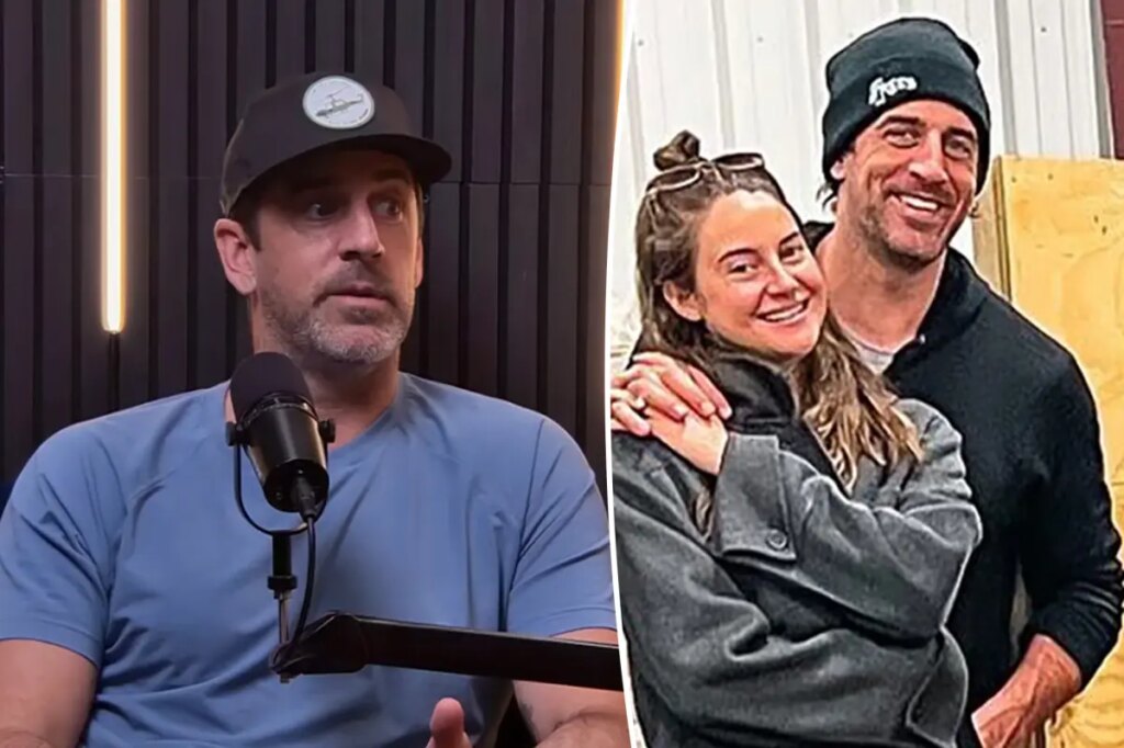 Aaron Rodgers claims ex-fiancée Shailene Woodley asked to sleep with someone else post-proposal