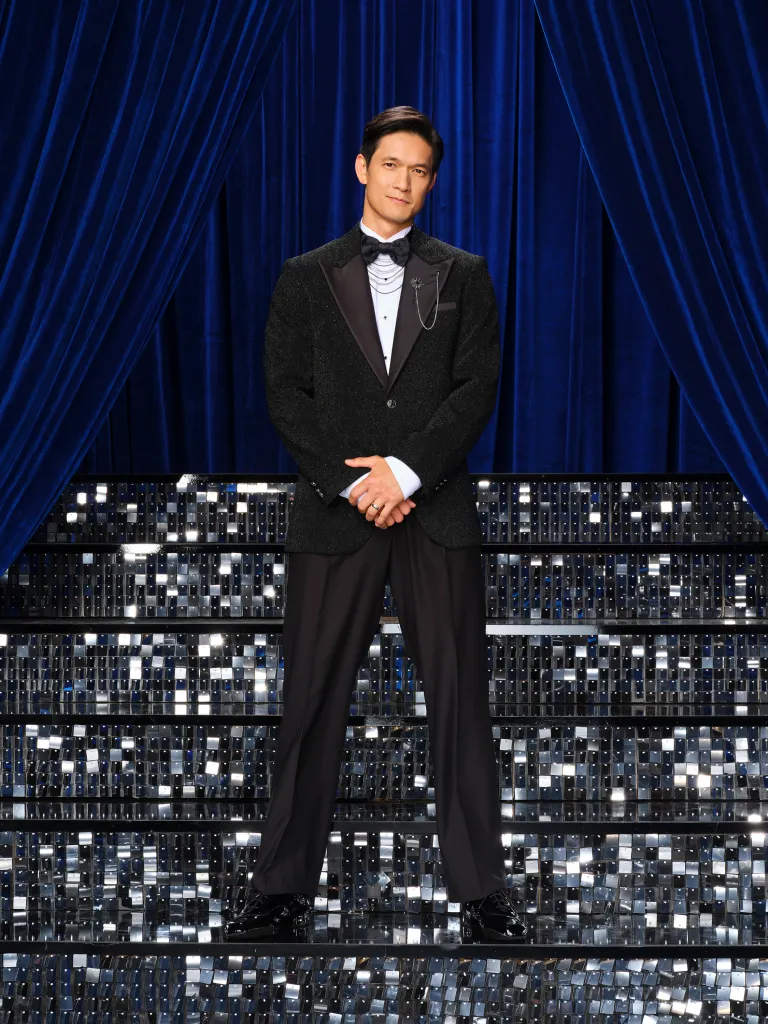 Harry Shum Jr. posing for 