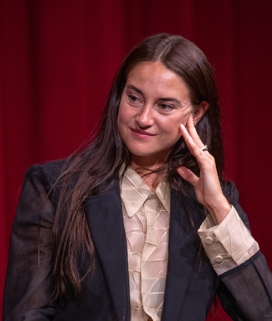 Actress Shailene Woodley at the SAG-AFTRA Foundation Conversations: Shailene Woodley Career Retrospective event.