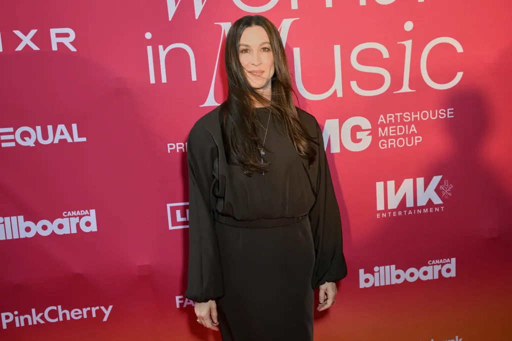 Alanis Morissette attends the Billboard Canadian Women In Music 2024 event.