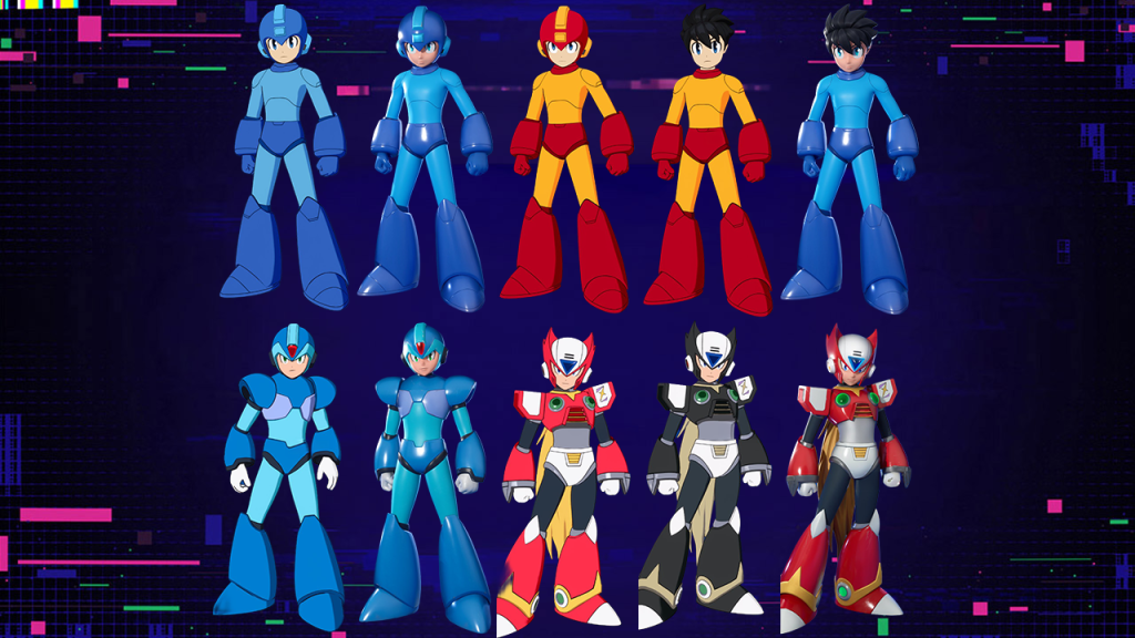 All Mega Man Fortnite Skin Edit Styles