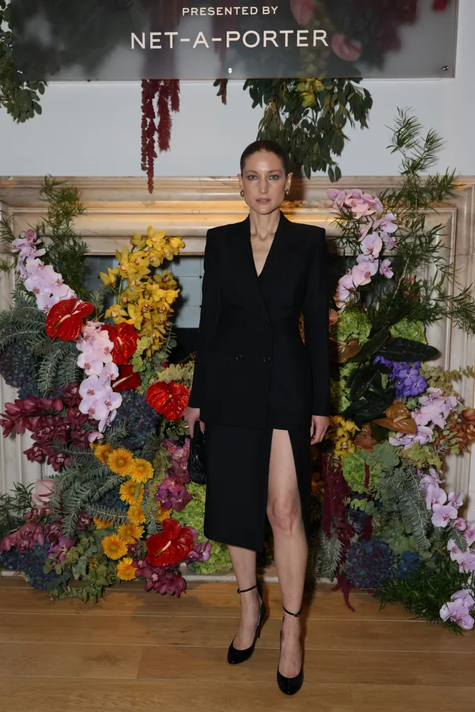 Andrea Mary Marshall attends the NET-A-PORTER 'New Brands To Know' cocktail event.