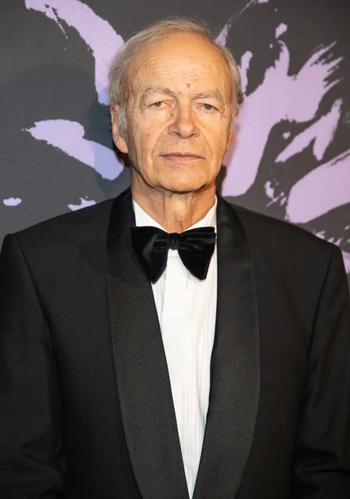 Australian philosopher Peter Singer wearing a tuxedo.