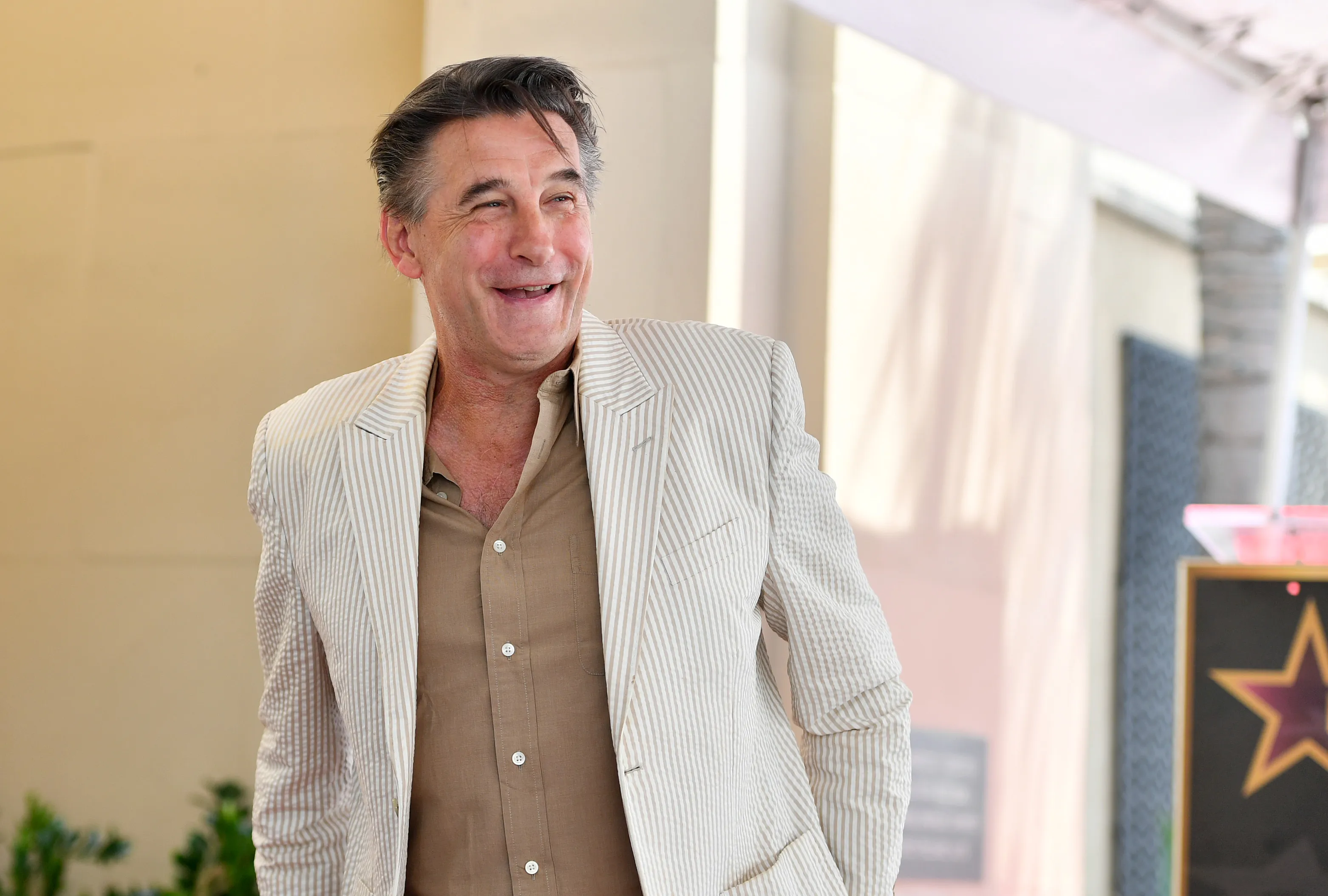 Billy Baldwin attending the Glen Ballard Hollywood Walk of Fame ceremony.
