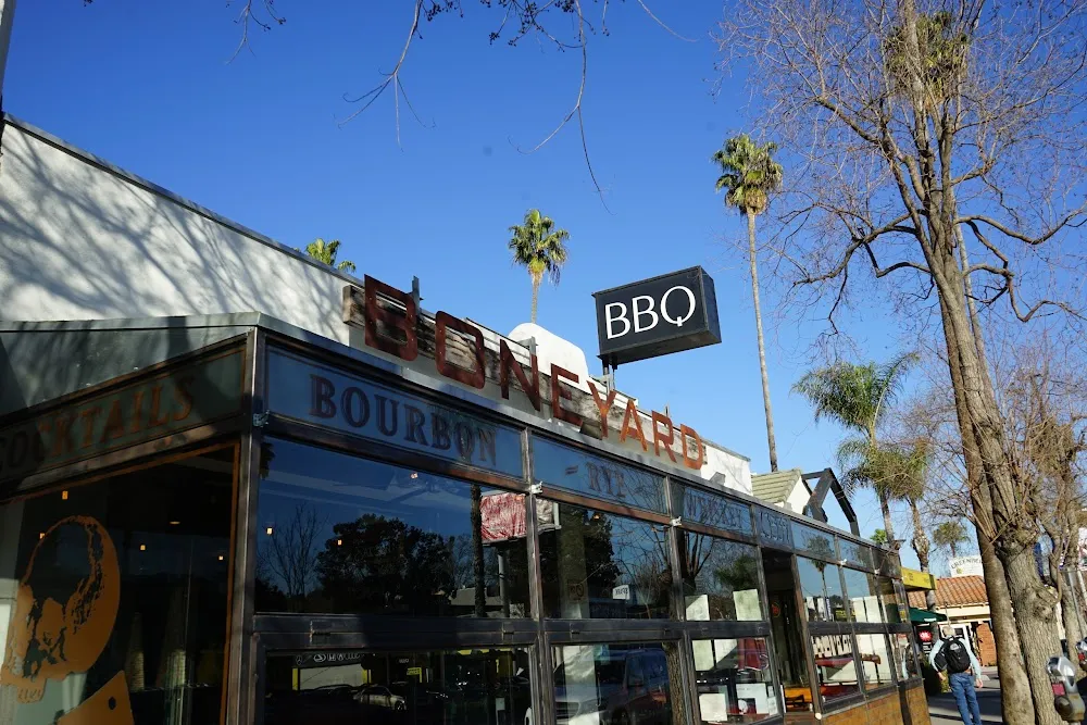 The Boneyard BBQ restaurant in Sherman Oaks, California.
