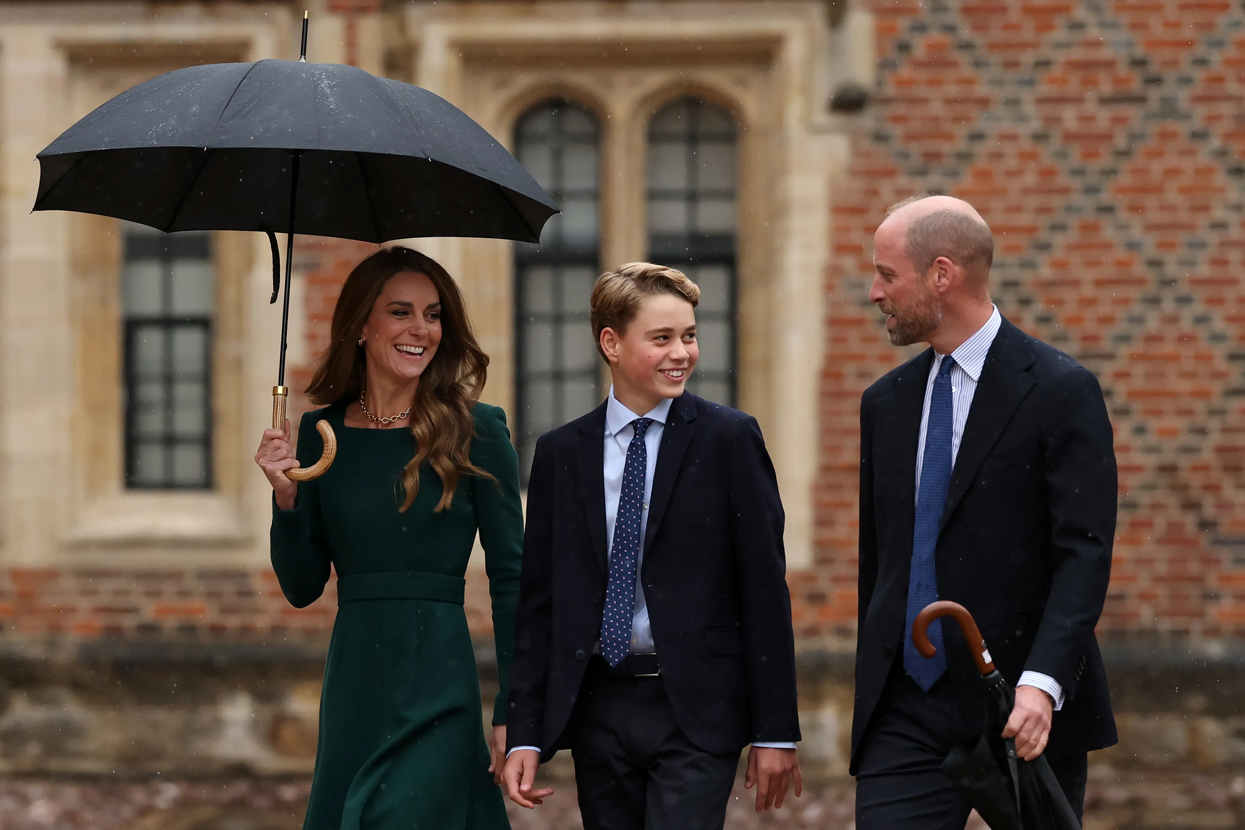 Kate Middleton, Prince George and Prince William