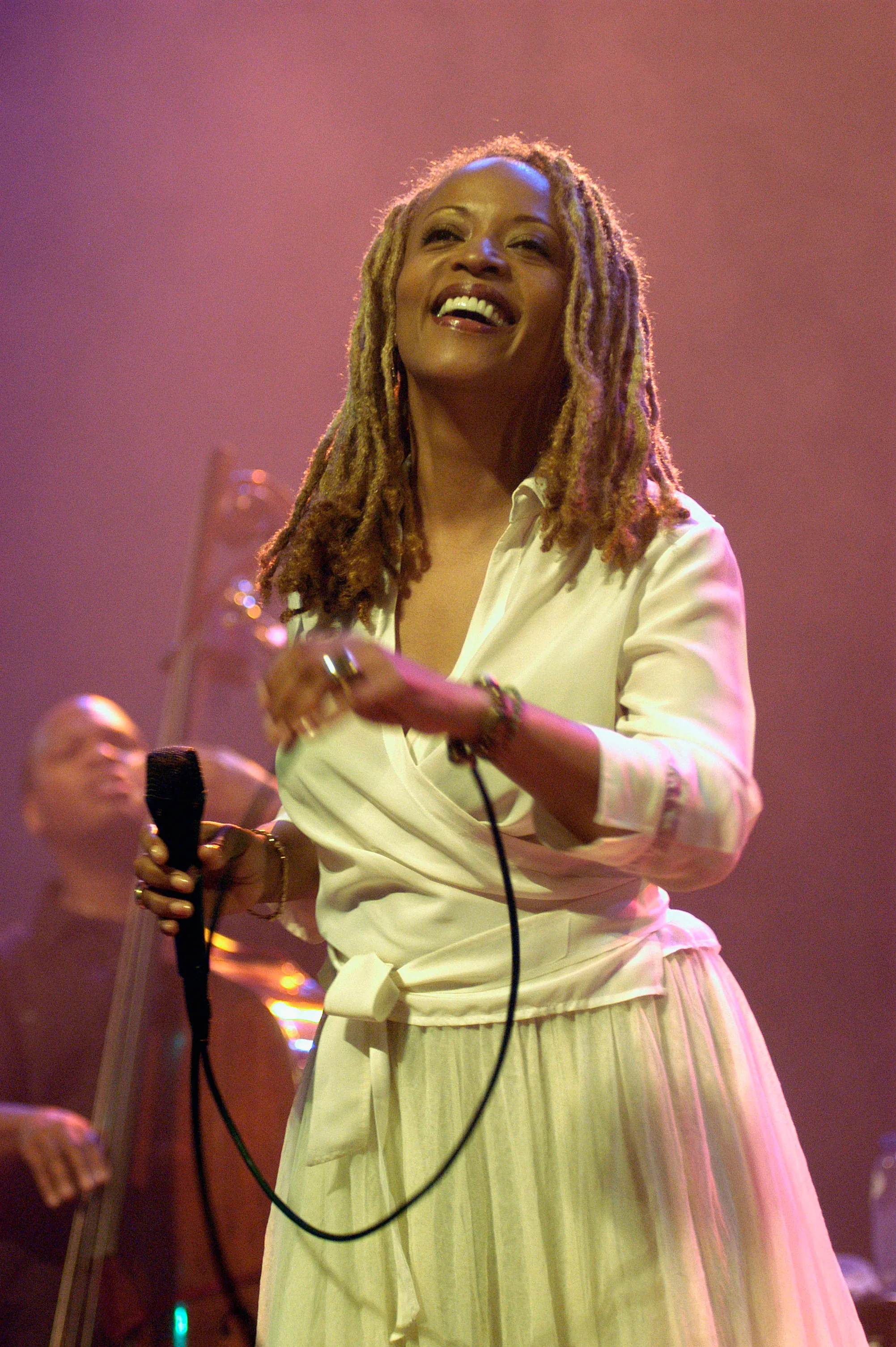 Wilson performs on stage at The North Sea Jazz Festival on July 14 2002 in The Hague, Netherlands.