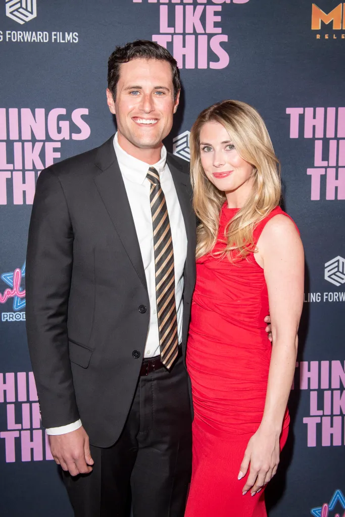 Jake Reiner and Maria Gilfillan posing at the 