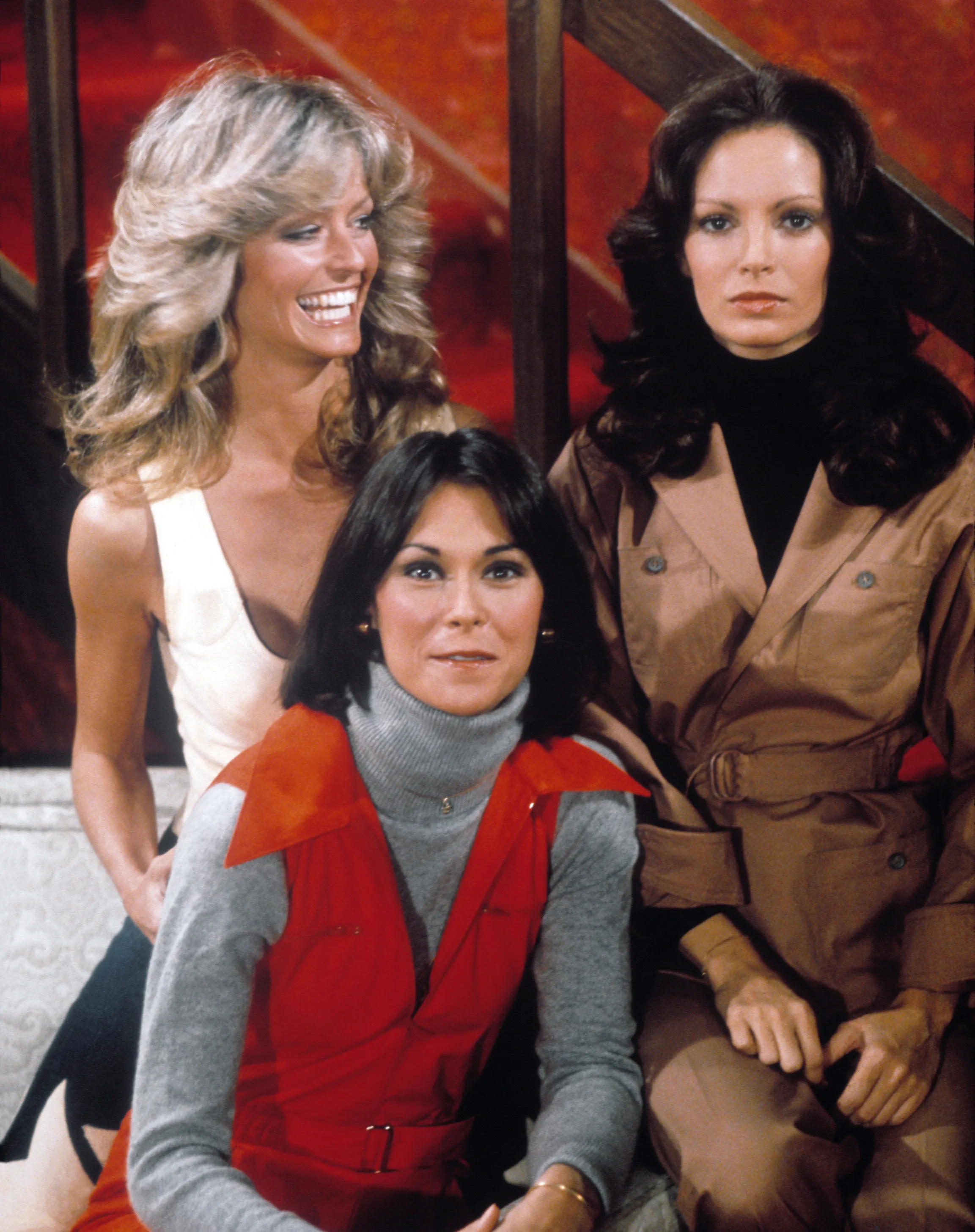 Farrah Fawcett, Jaclyn Smith, Kate Jackson.